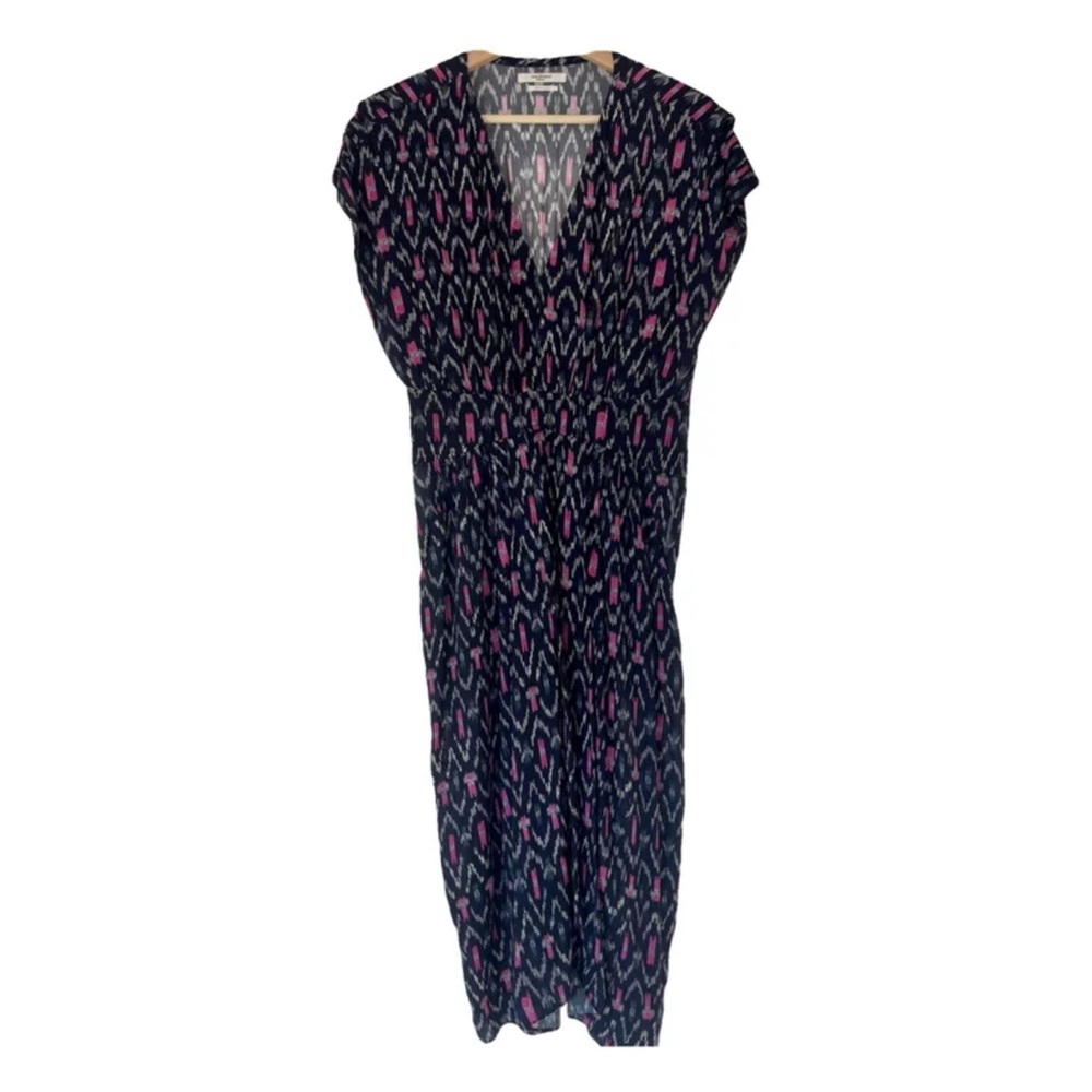 Isabel Marrant Etoile silk Elegant silk Patterned Dress never worn